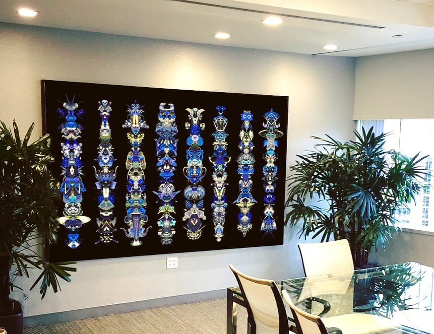 Carlos Betancourt, (Private collection view) Amulets for Light, 2012