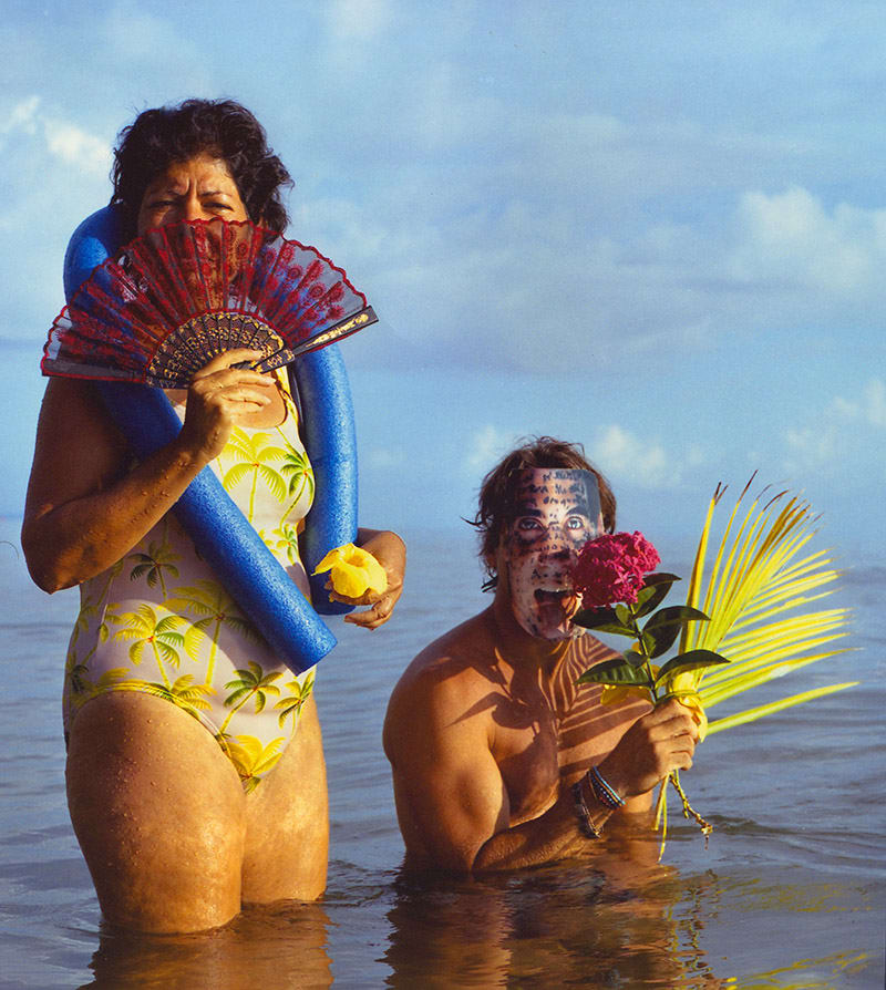 Carlos Betancourt, Family Portrait with la Prima Bailarina de Flamenco y Nietzsche, 2005