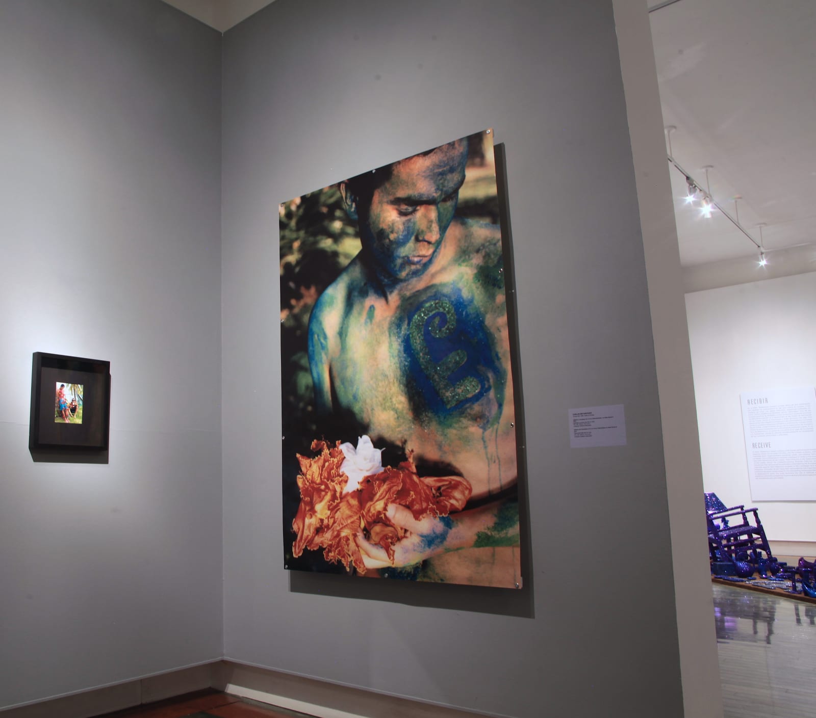 Carlos Betancourt, Exhibit, Re-Collections, Museo de Arte Contemporaneo de Puerto Rico (detail view), 2015