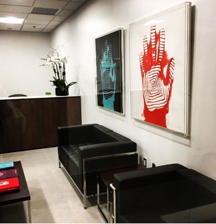 Carlos Betancourt, The (Hand) Print, (private office)