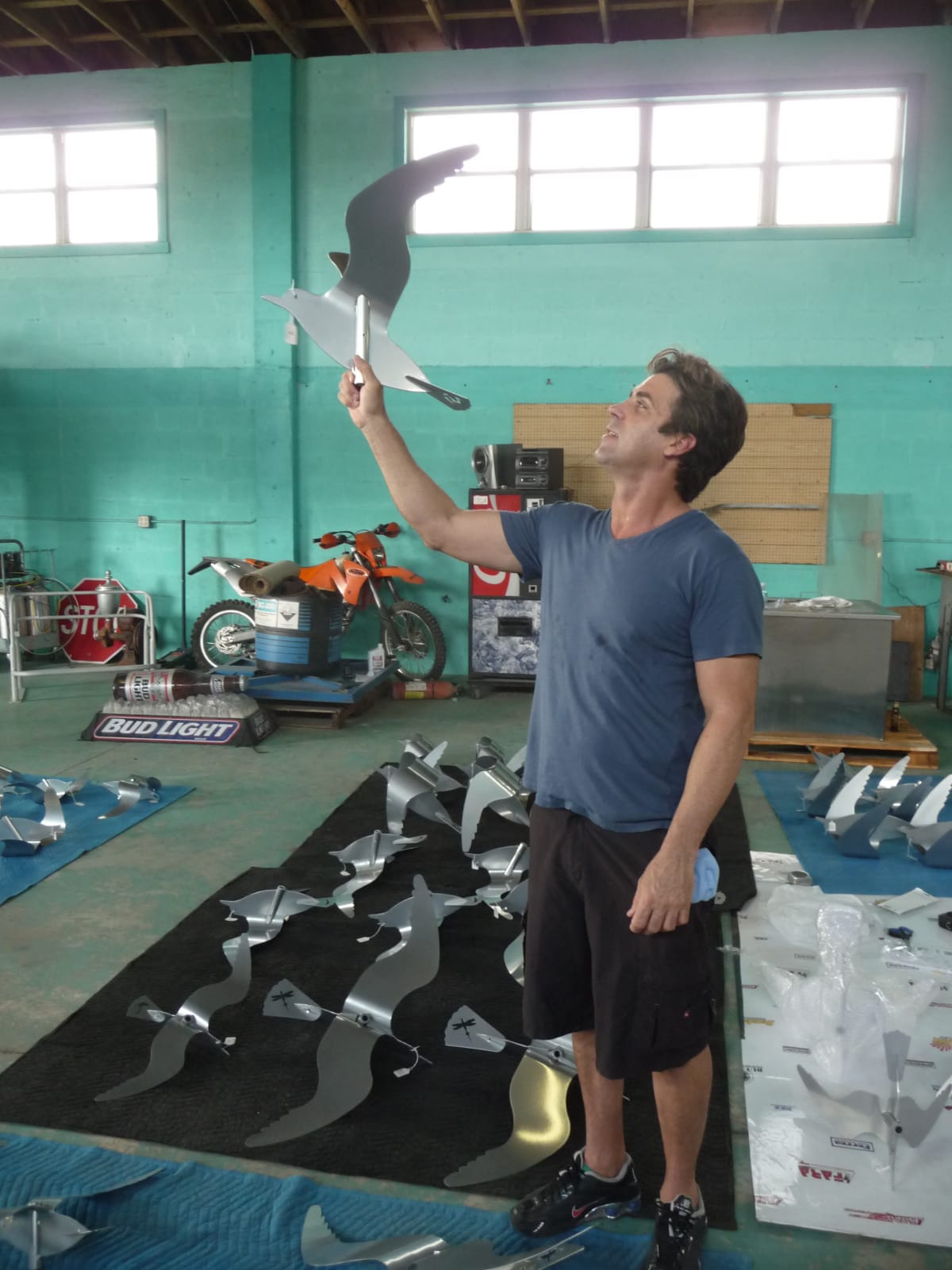 Carlos Betancourt in collaboration with Alberto Latorre, A Flock of Seagulls, 2009