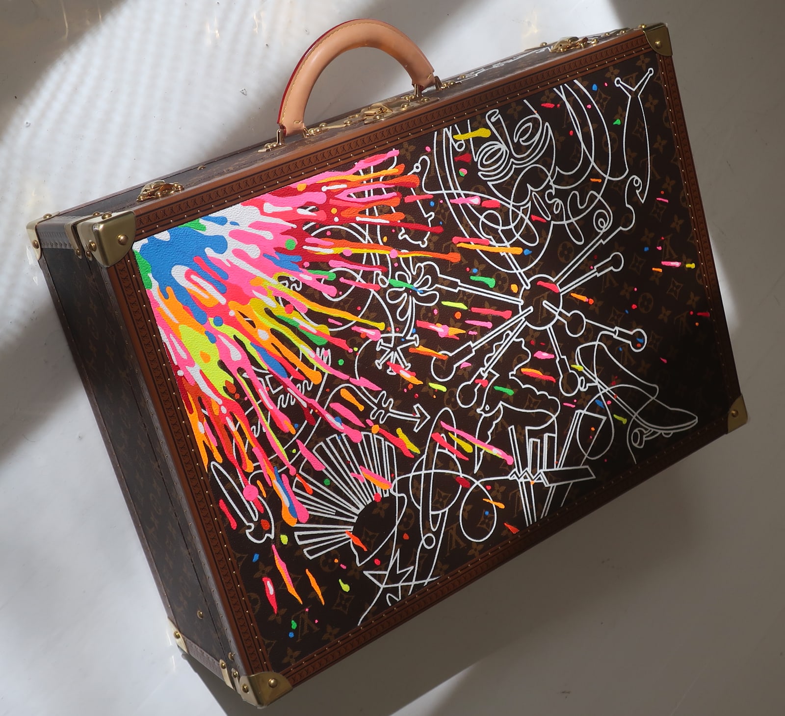 Carlos Betancourt, Louis Vuitton commission: One Line drawing for LV, 2019