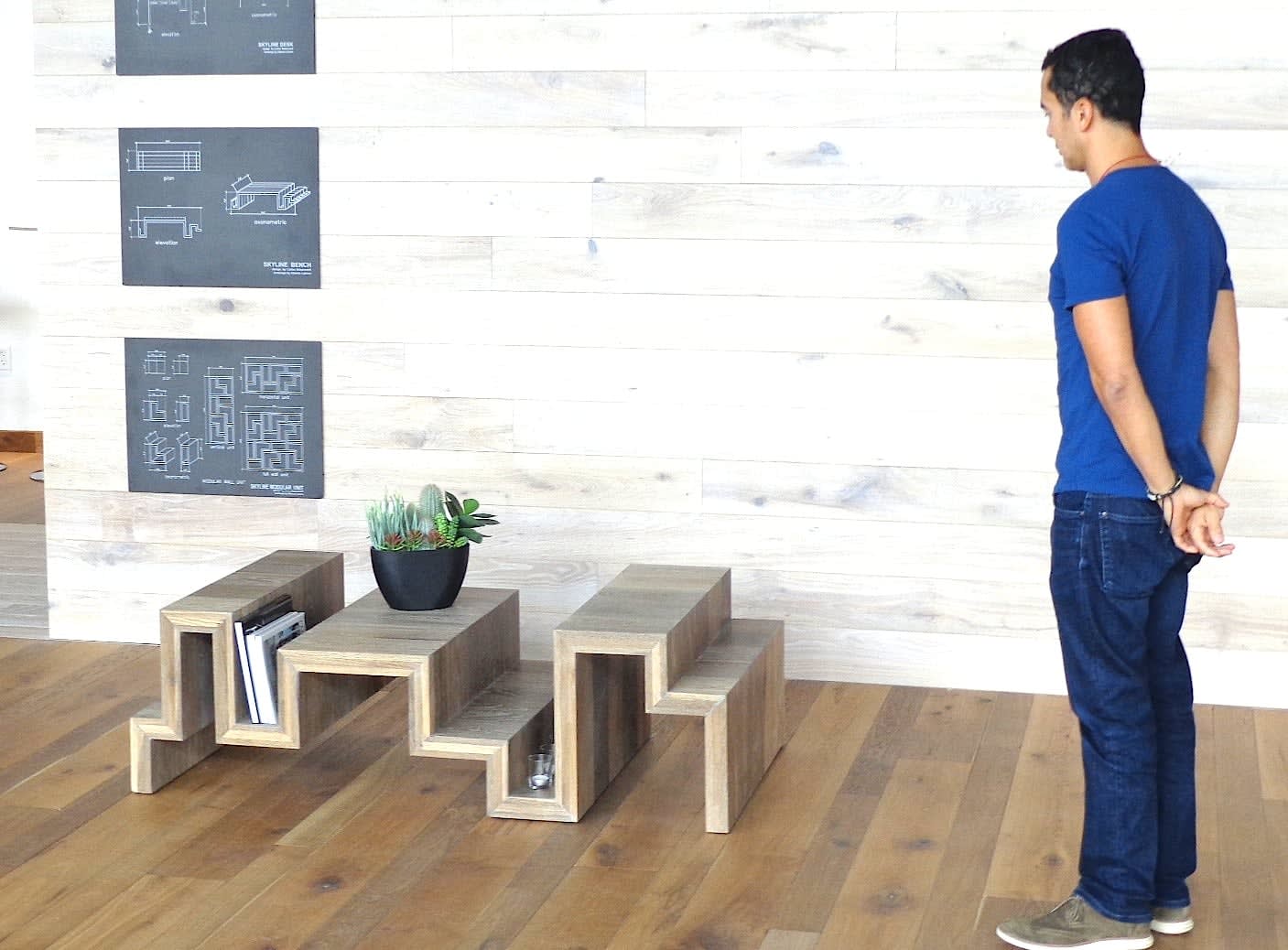 The Skyline Table, (Siberian Floors commission)