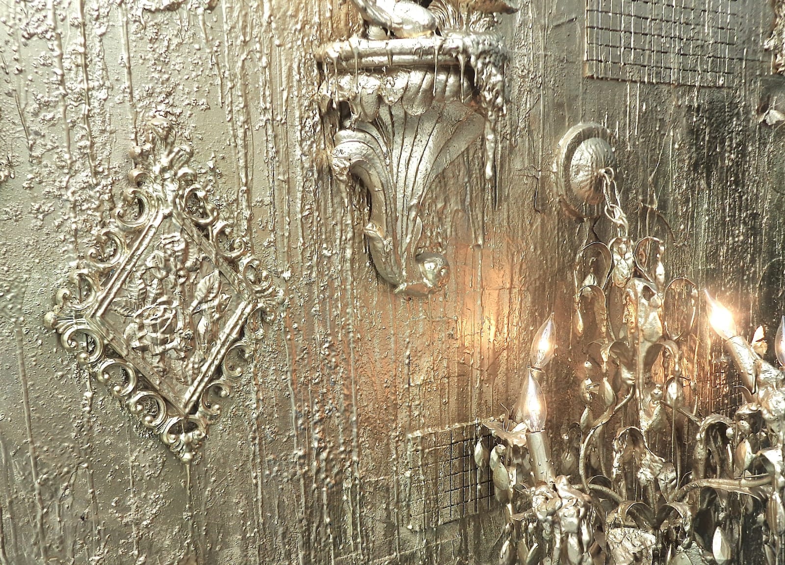 Carlos Betancourt, Wall Assemblage of Things Past I, for Alberto, 2012, 2012