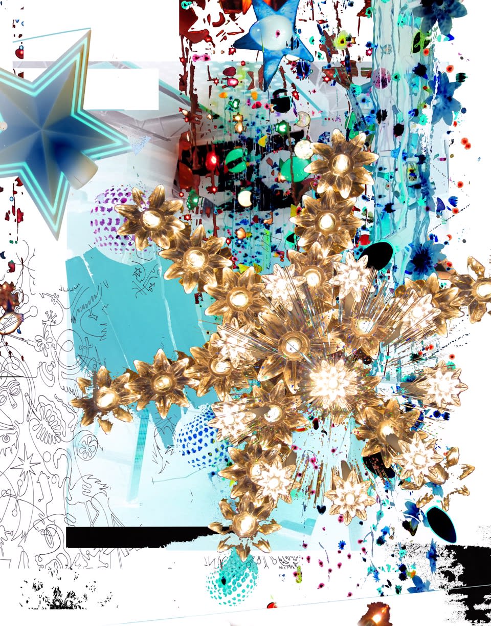 Carlos Betancourt, The Future Eternal (curtain) V, 2018