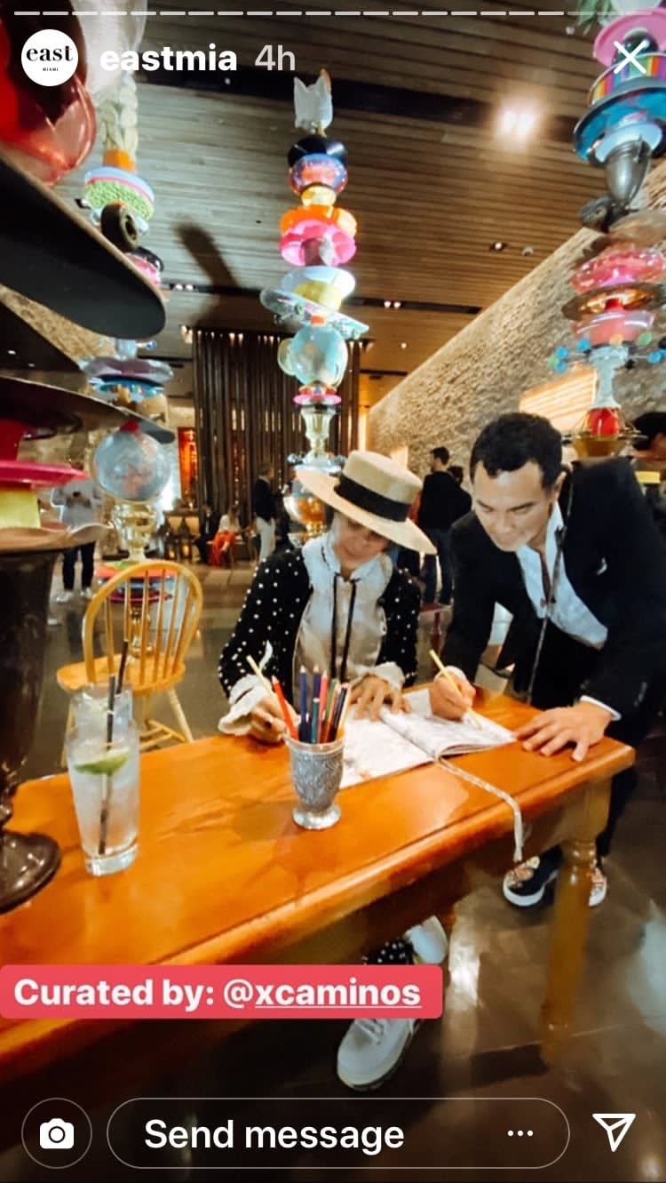 Carlos Betancourt, ( Alberto Latorre, project director, and Ximena Caminos, project curator) On the Edge: The Hopeful Forest, 2019-2020