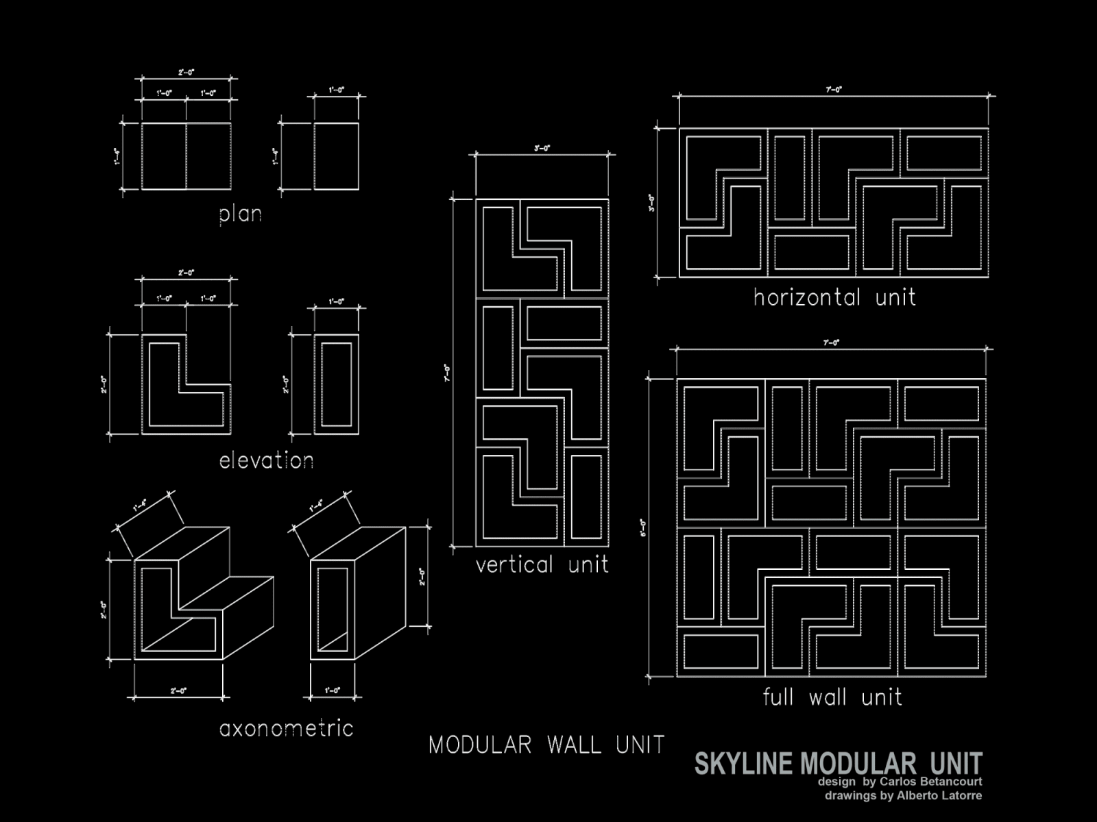 Carlos Betancourt in collaboration with Alberto Latorre, Skyline Bookcase, 2013