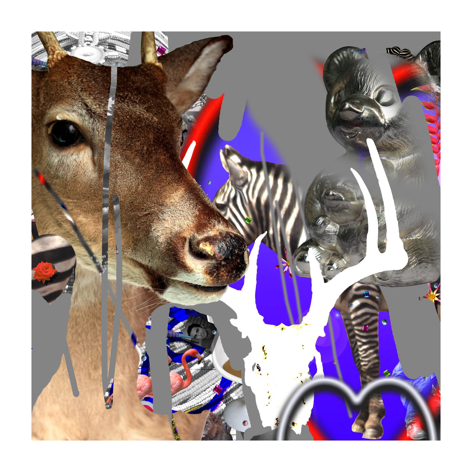 Carlos Betancourt, About Kenya and Candies, (album)) deer and gris, 2010