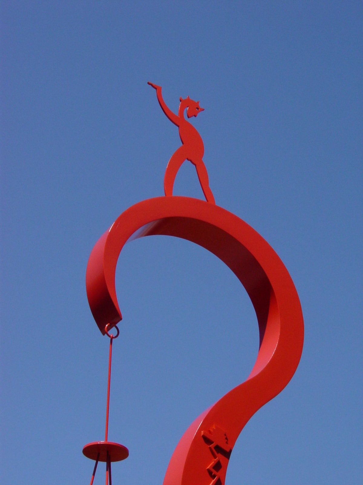 Carlos Betancourt in collaboration with Alberto Latorre, Wahab Sculpture, (view of upper section), 2004