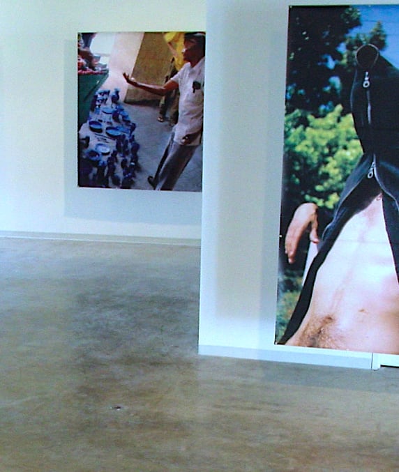 Carlos Betancourt, Interventions with Aracoel Objects, (exhibit view), 2002-2003
