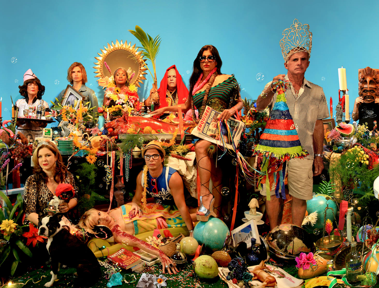 Carlos Betancourt, (Detail), The -Last- Supper, 2008