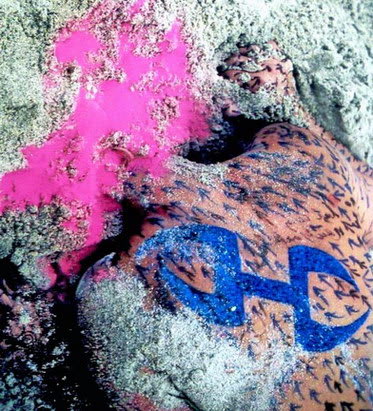 Carlos Betancourt, After September Series, Untitled Fuchsia, 2002