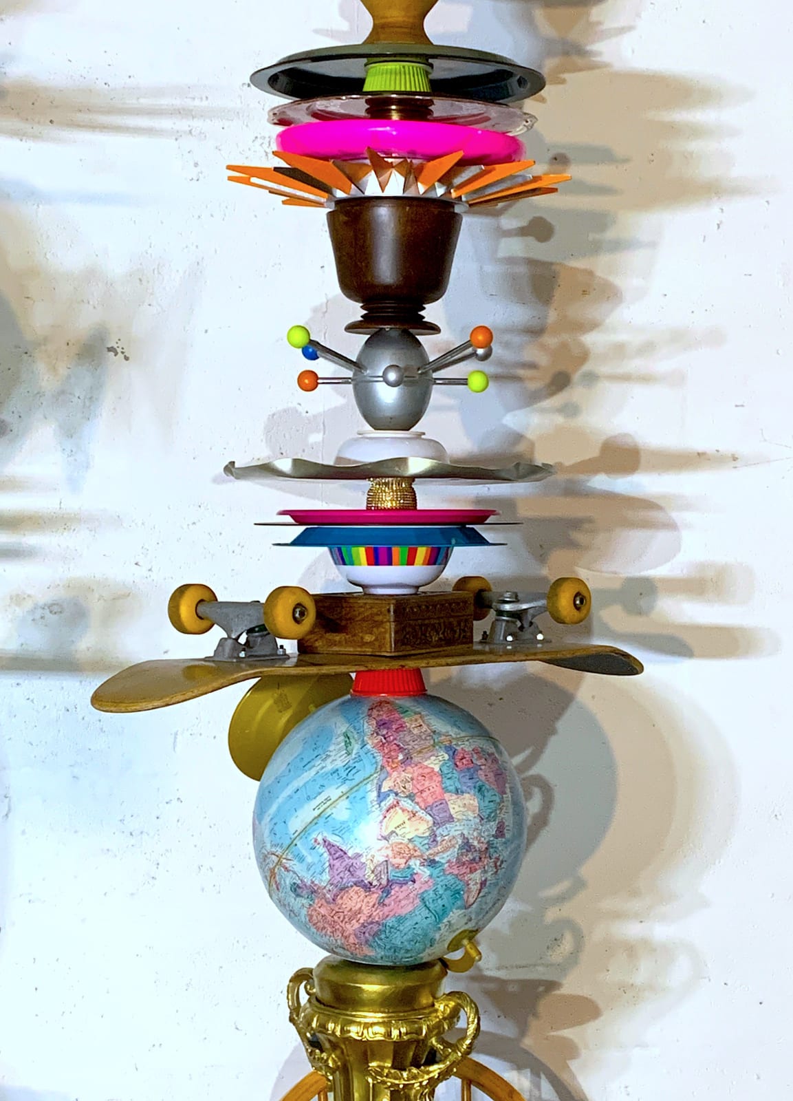 Carlos Betancourt, (detail) On the Edge: The Hopeful Forest (indian amulet), 2019