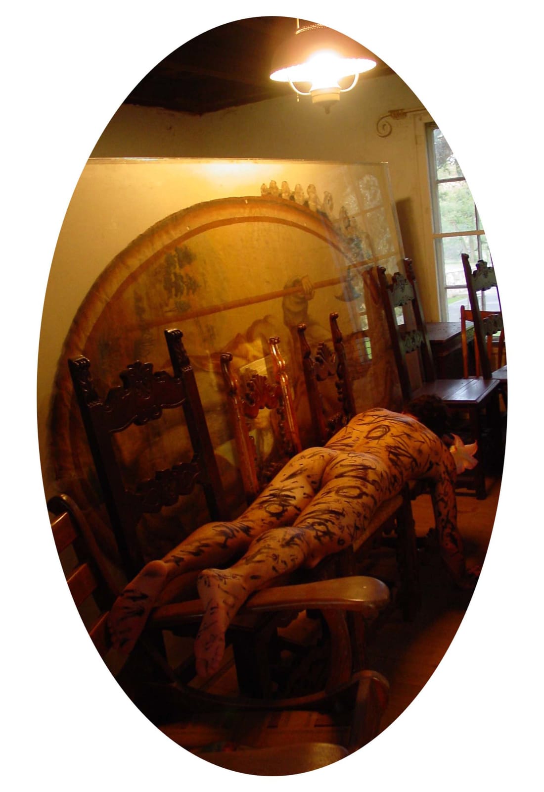 Carlos Betancourt, Intervention in San Antonio, ovals and Rico's, 2003