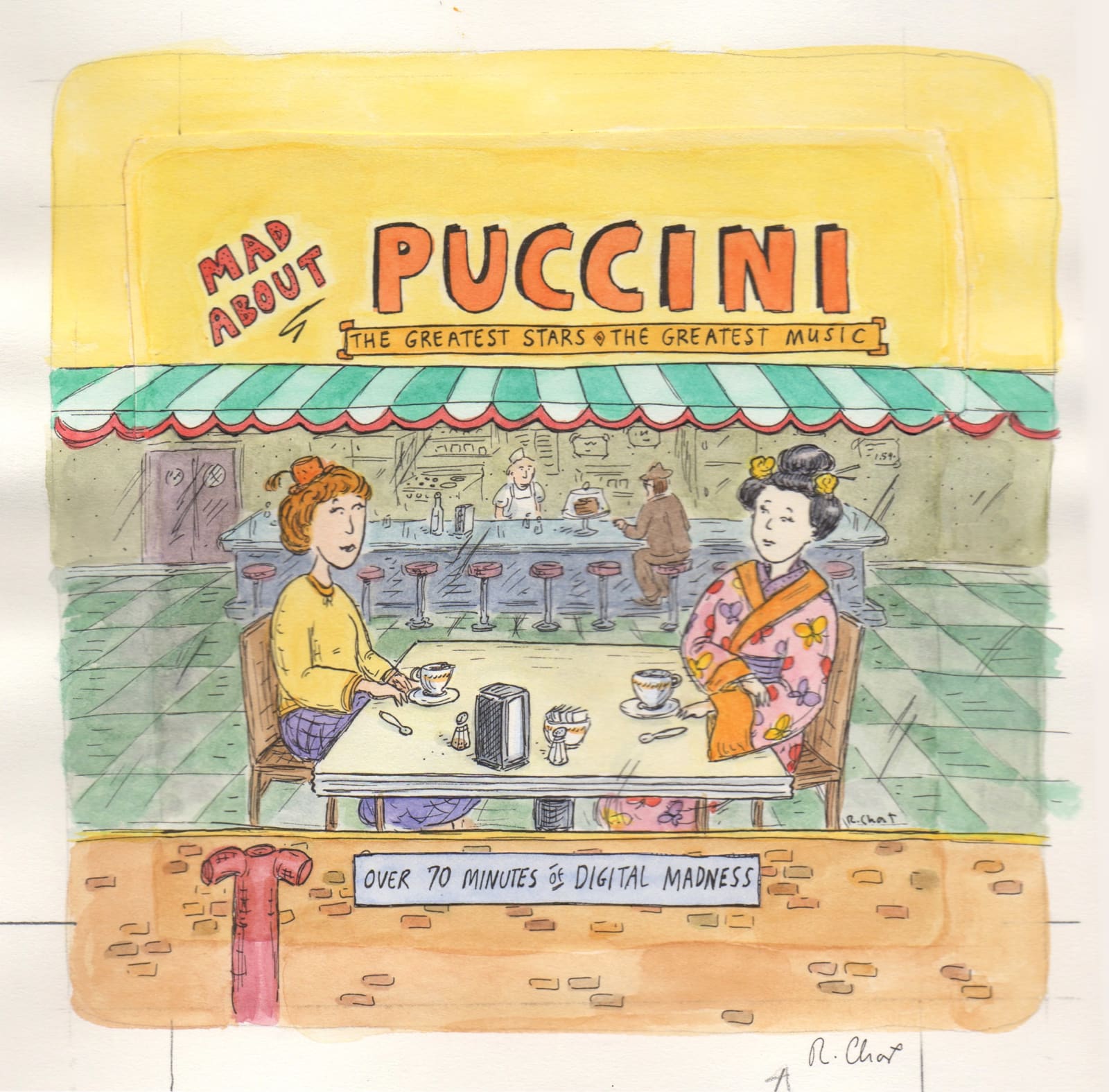 Roz Chast, Mad About Puccini, 2007