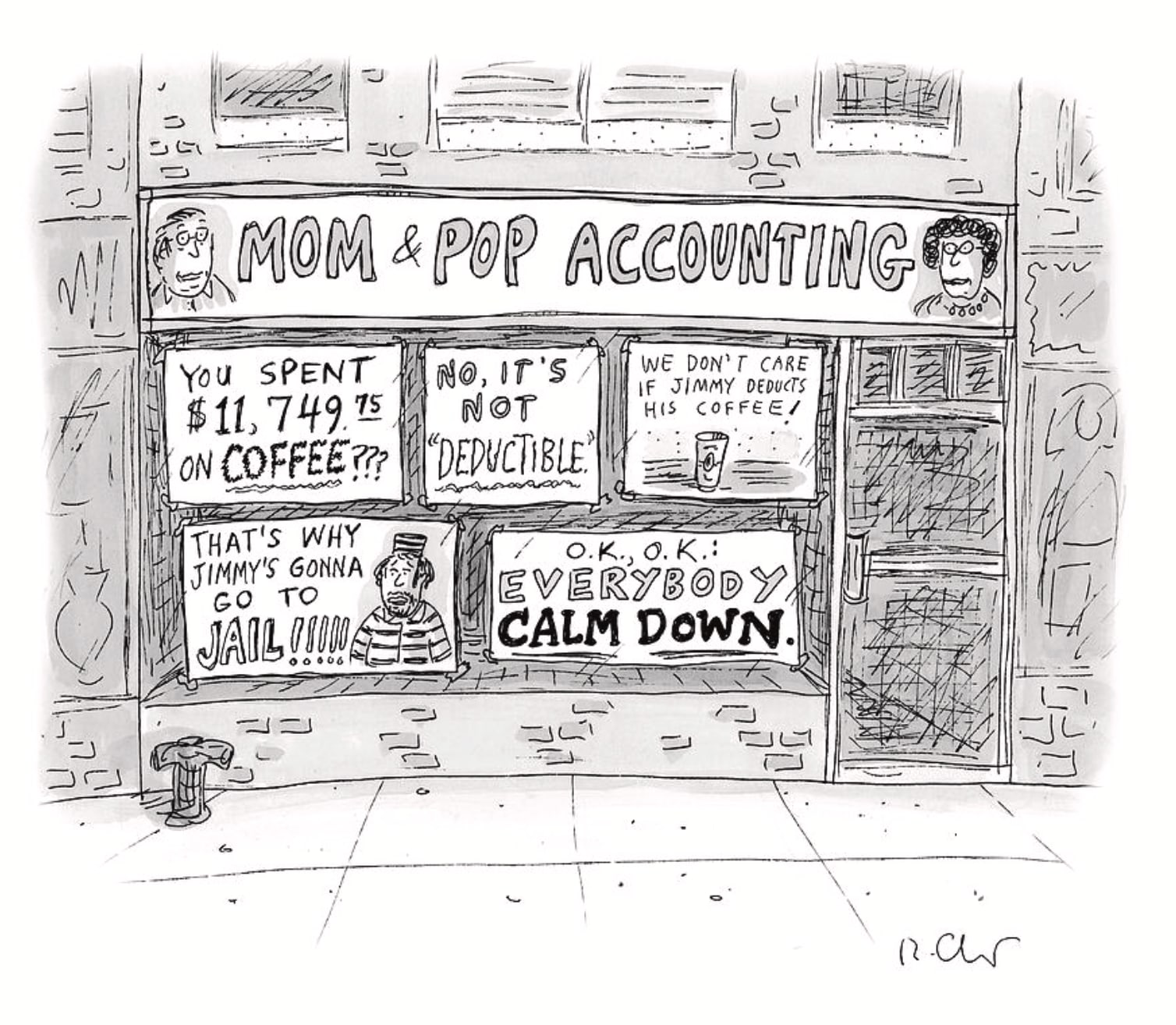 Storefront of a shop called 
