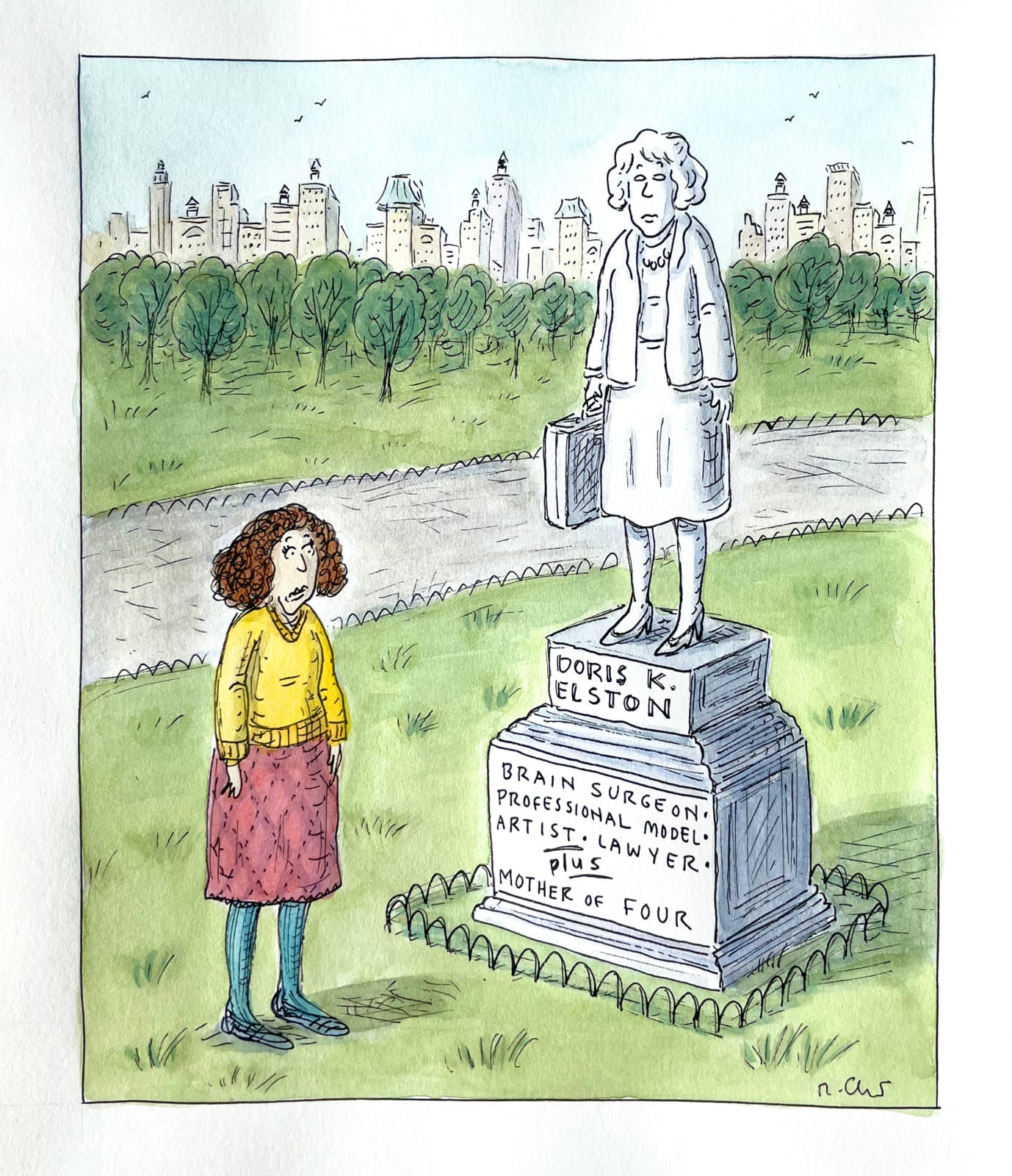 Roz Chast, Doris K. Elston, 2008
