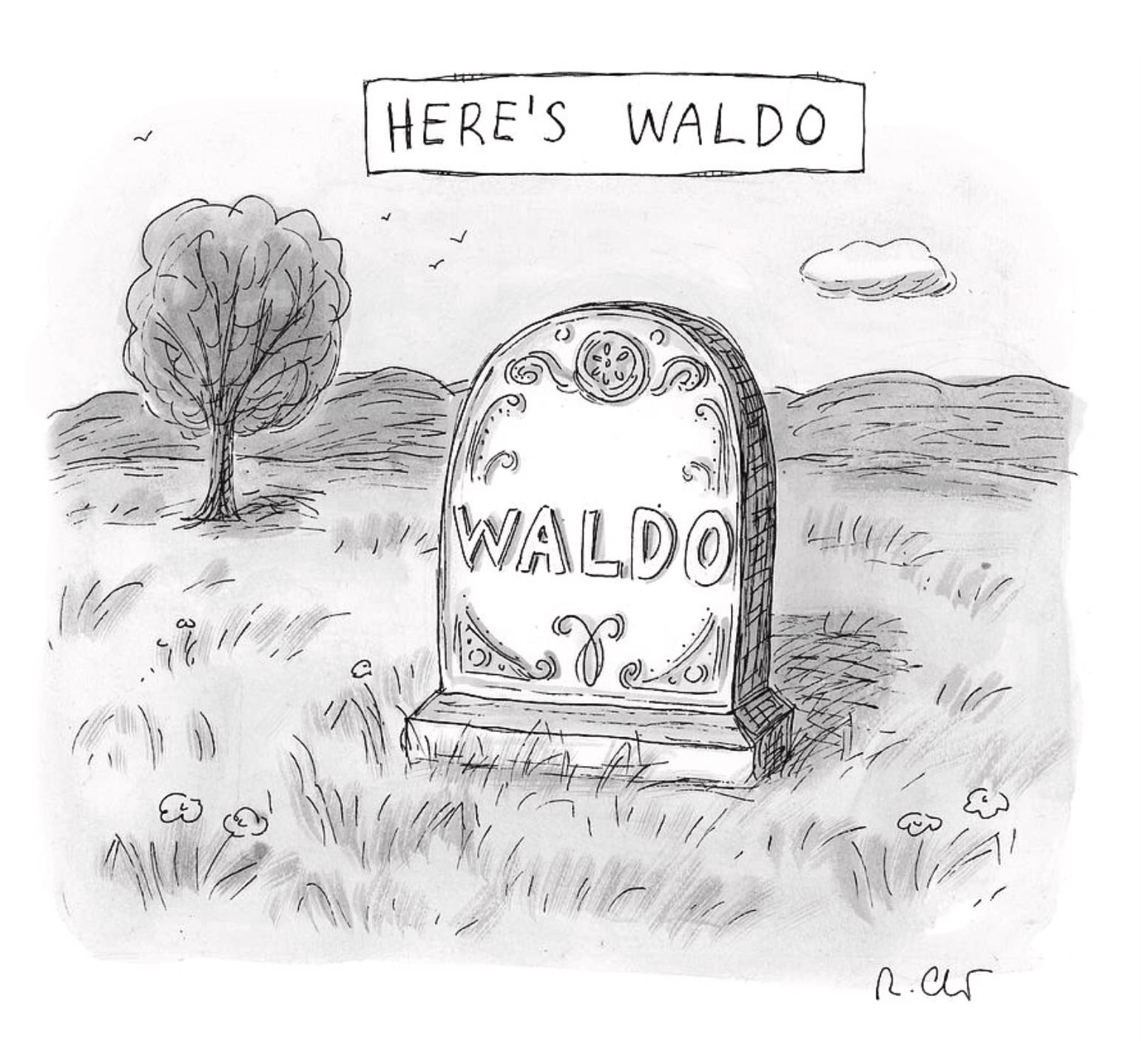 Image of gravestone with the word 