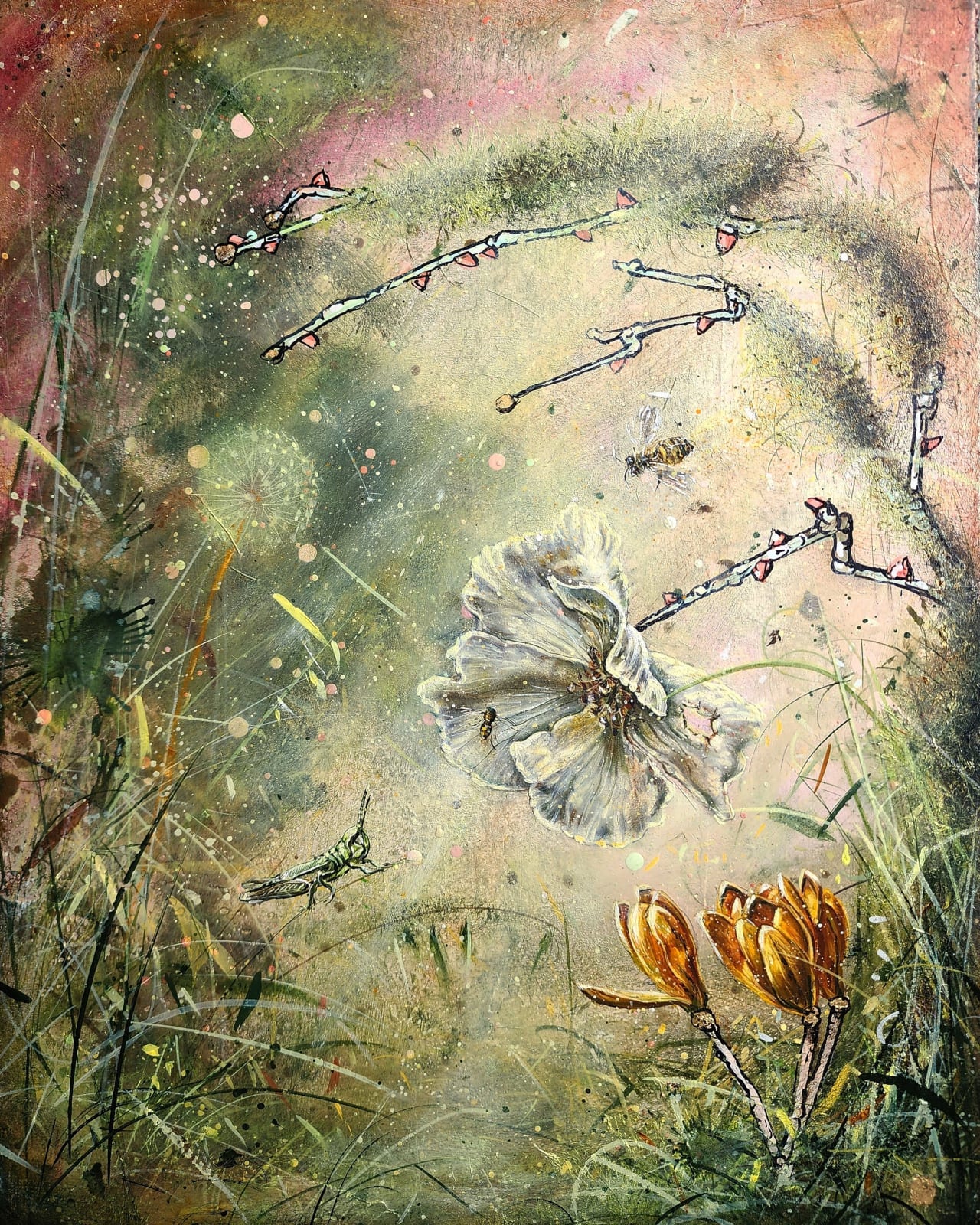 Nathaniel Aric Galka, "The first time we met, it was springtime...', 2024