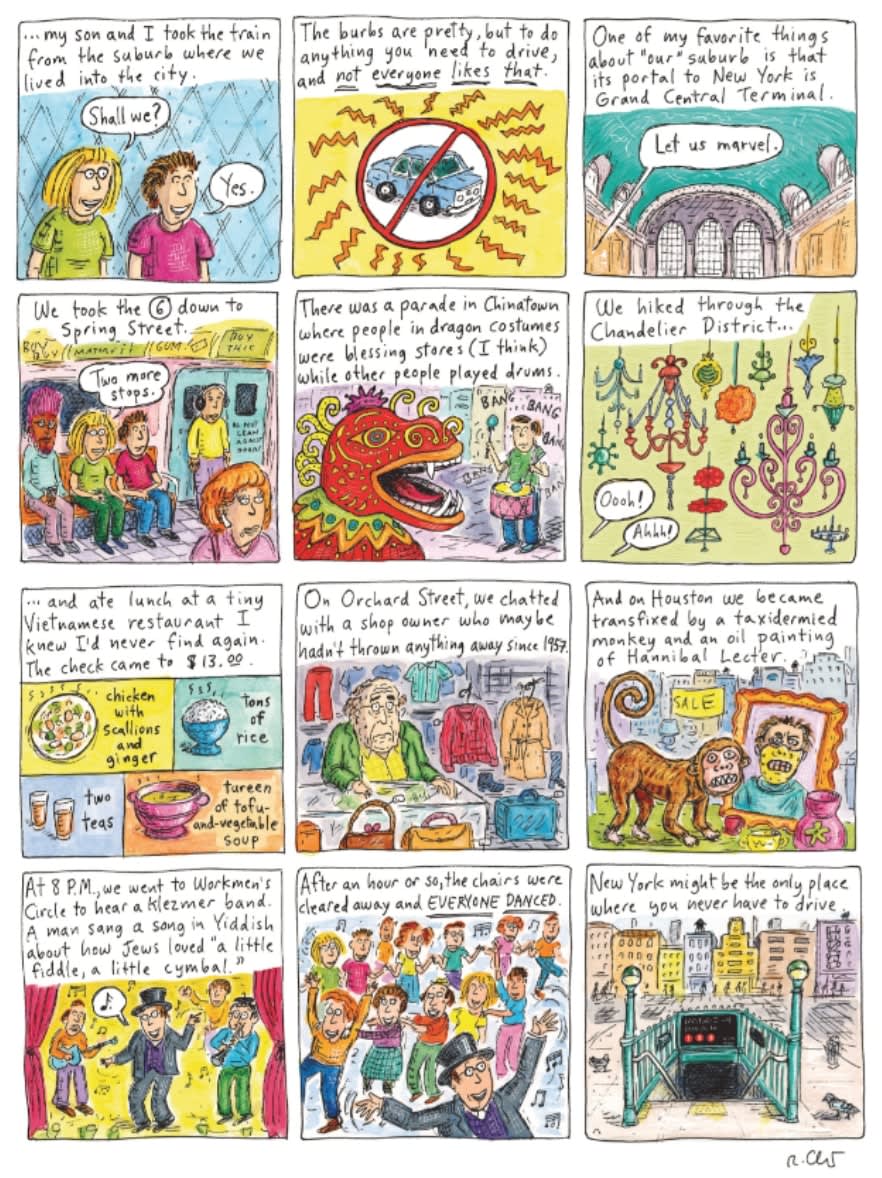 Roz Chast, Not Forever Ago, 2023, Dec 25