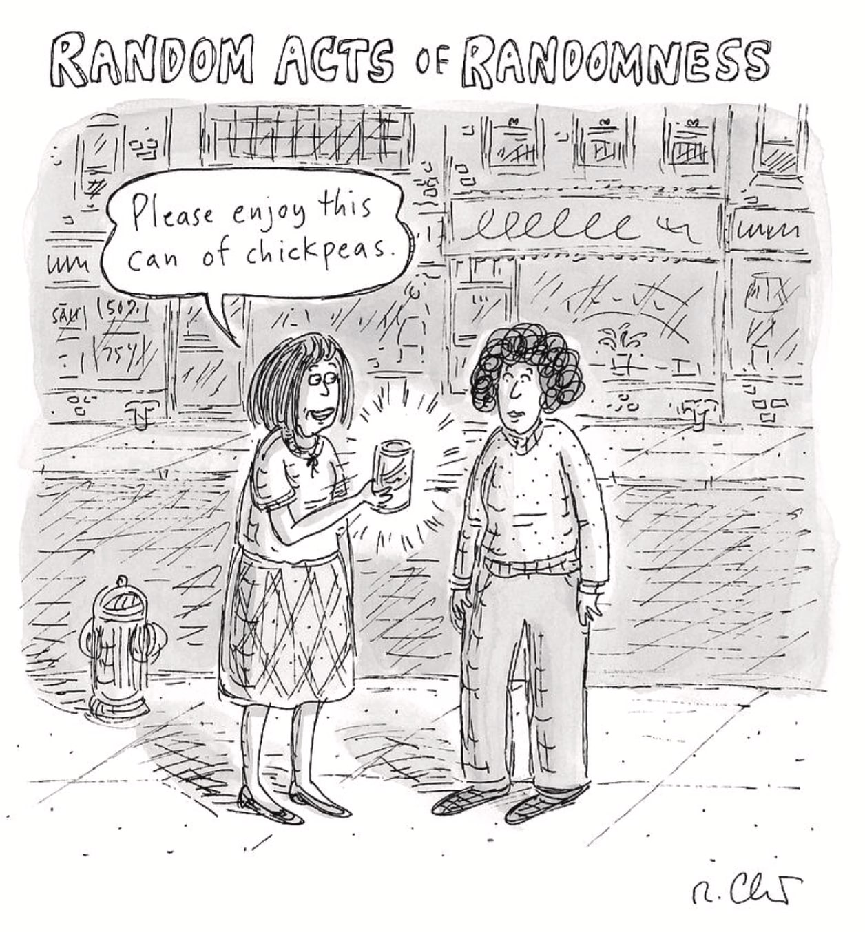 Roz Chast, Random Acts of Randomness, 2025, March 10