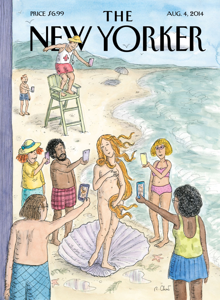 Cover of The New Yorker, Aug. 4, 2014