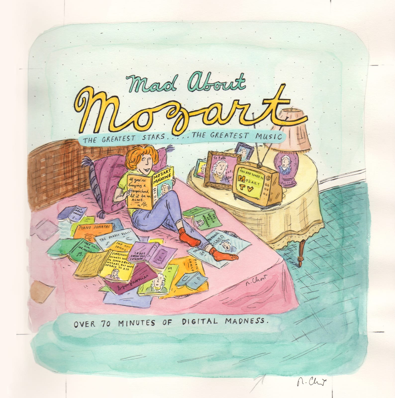 Roz Chast, Mad About Mozart, 1993