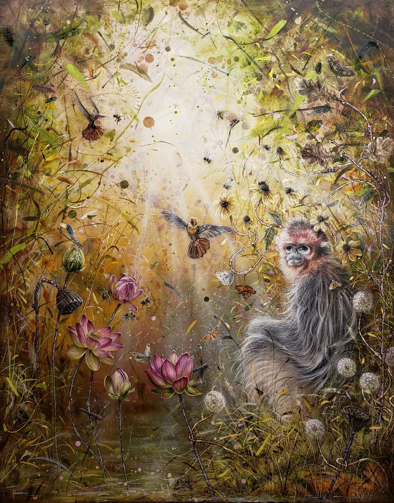 Nathaniel Aric Galka, “frogie's swimming hole...”, 2022