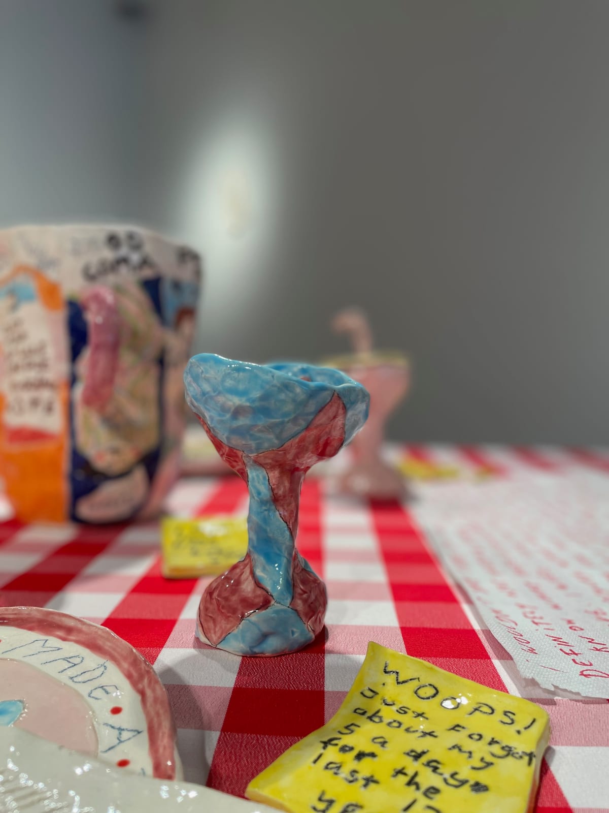 Nell Mitchell, Blue Goblet, 2022