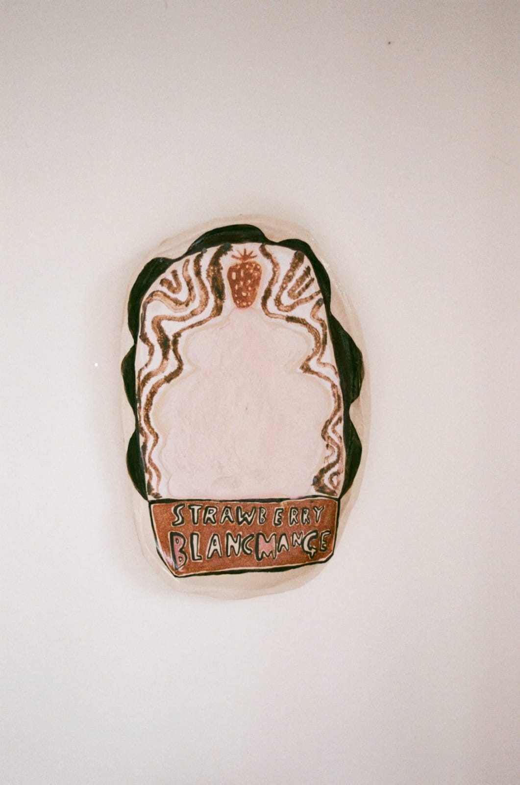 Alice Johnson, Strawberry Blancmange, 2022