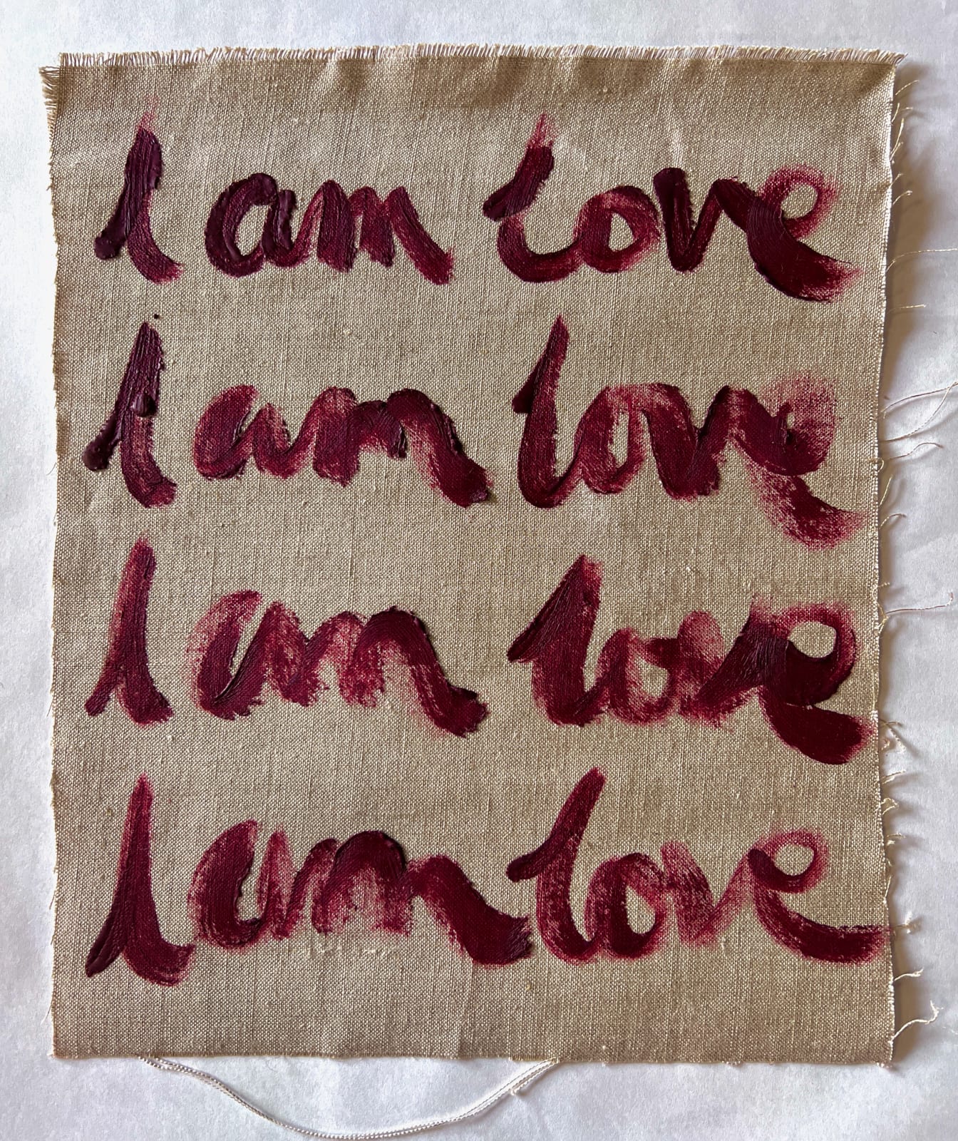 Victoria Cantons, A mantra for life (I am love), 2021