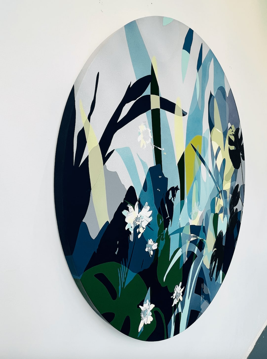 “Waiting For Spring”, painting by Neill Wright artist from Johannesburg, South Africa. Available at Carousel Fine Art Miami.