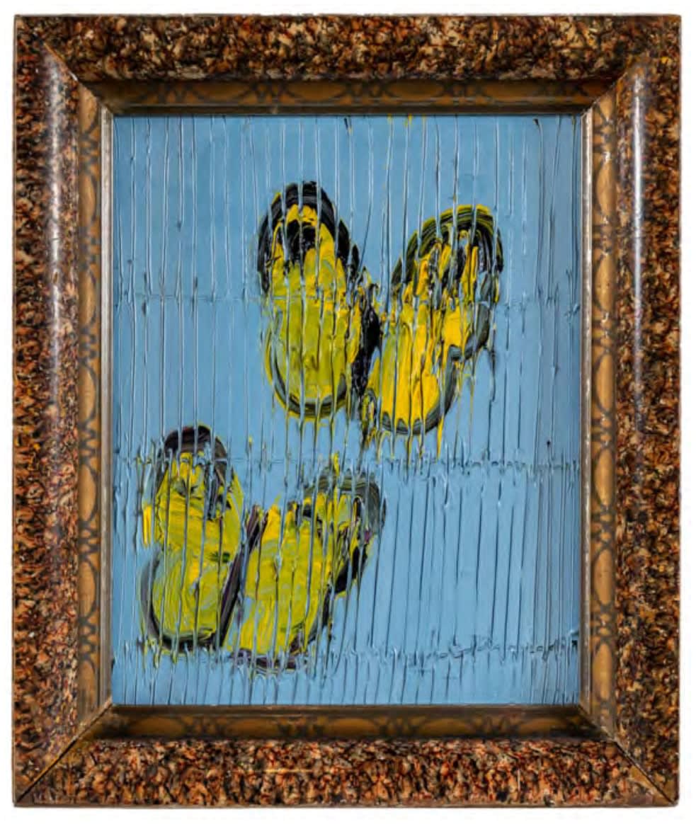 Hunt Slonem, Duet, 2022