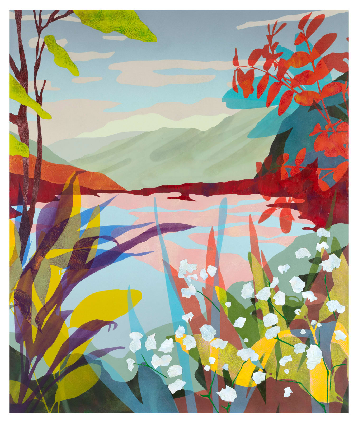 “Turned me around”, painting by Neill Wright artist from Johannesburg, South Africa. Available at Carousel Fine Art West Palm Beach.