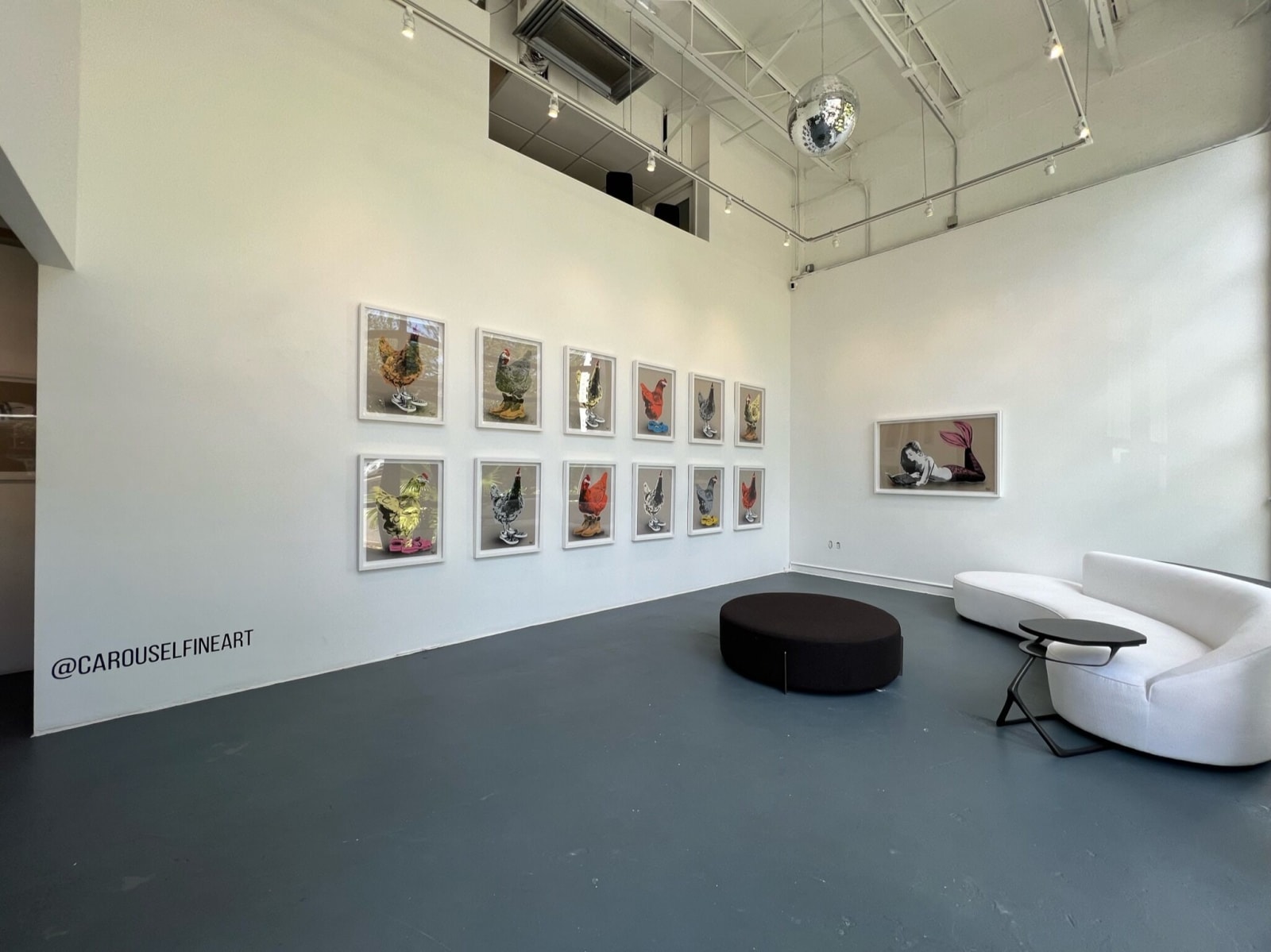 BYĆ, Chicken at the Top Vans (White), 2023