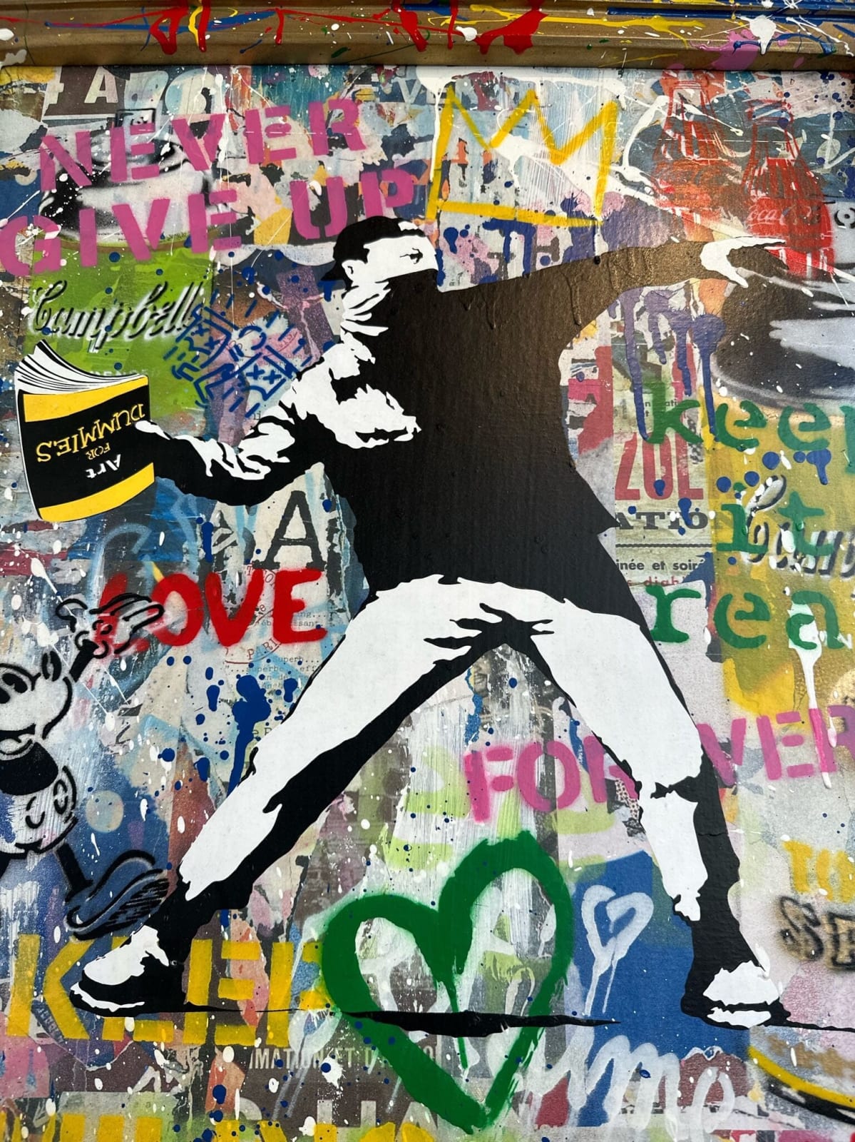 Mr. Brainwash, Banksy Thrower, 2023 | Carousel Fine Art