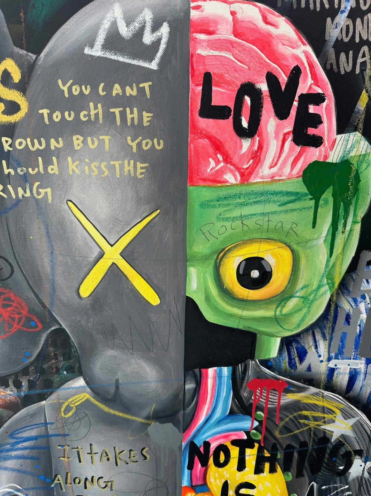 Jisbar, Two Tone Kaws, 2023 | Carousel Fine Art