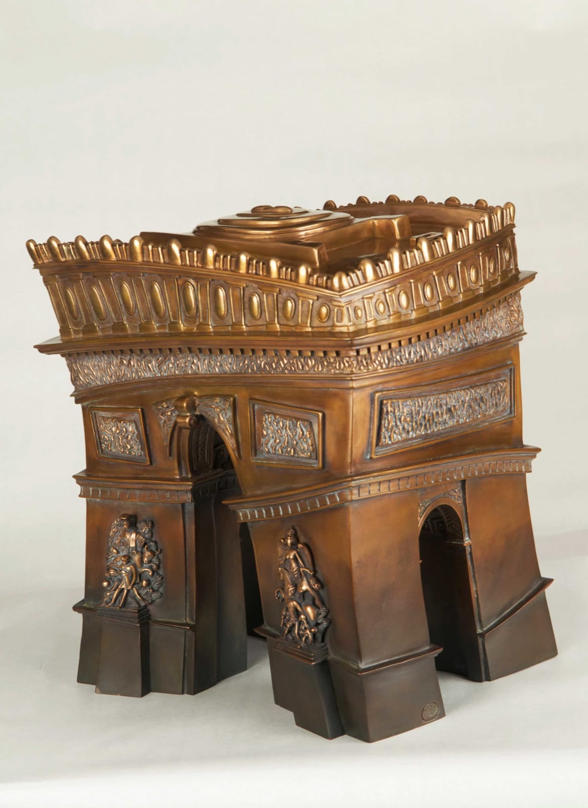 “La Porte de Paris” , sculpture by Alain Godon artist from France. Available at Carousel Fine Art Miami.