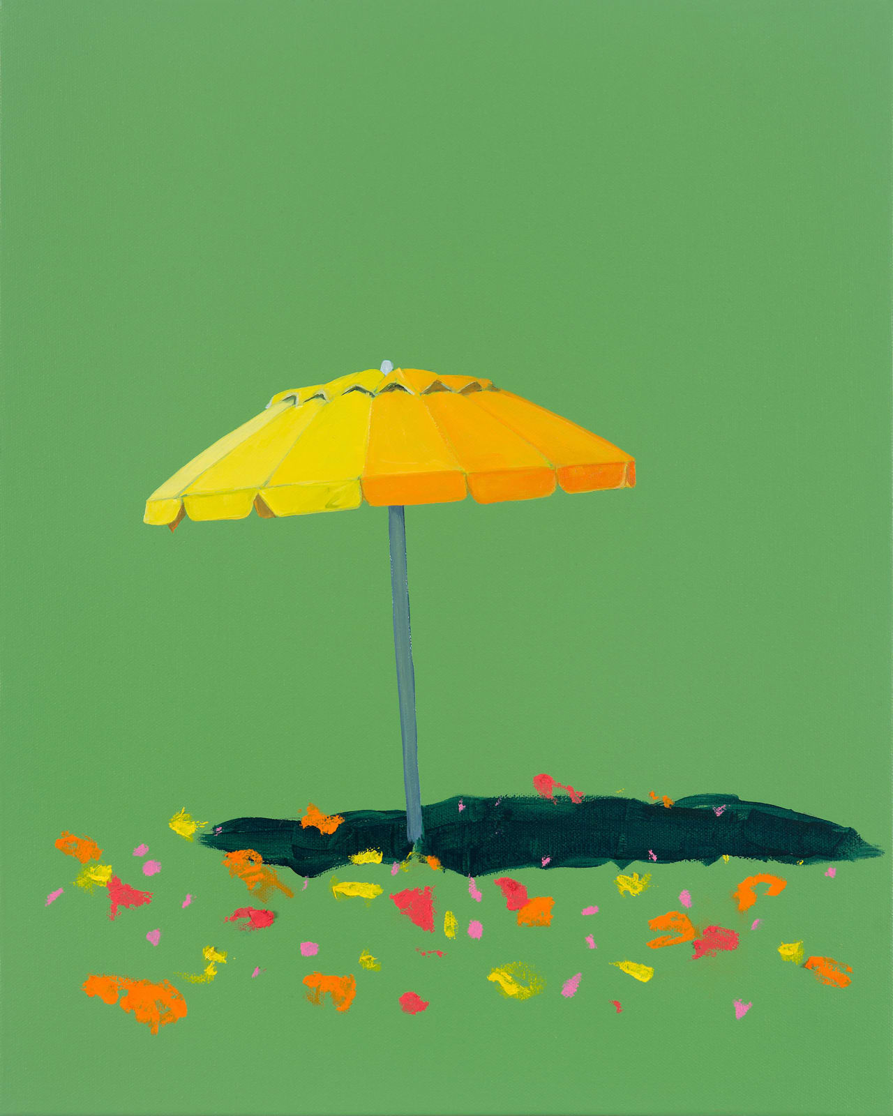 Adam Umbach, Sunkiss (Bright Green), 2024