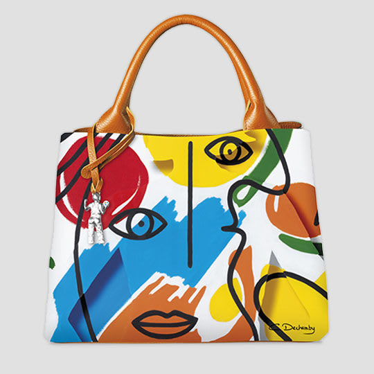 C.D. Nomadic Art, Small Handbag Le Regard Orange