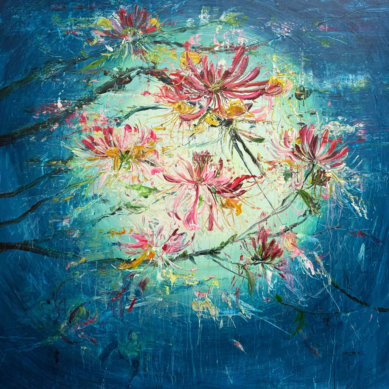 “Honeysuckle (Moonlight)
