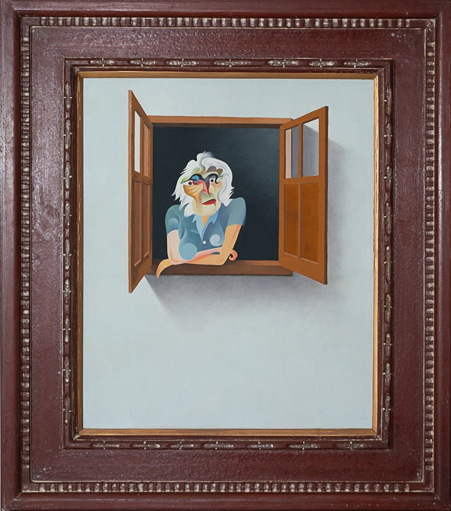 Roberto Magalhães, Mulher na janela