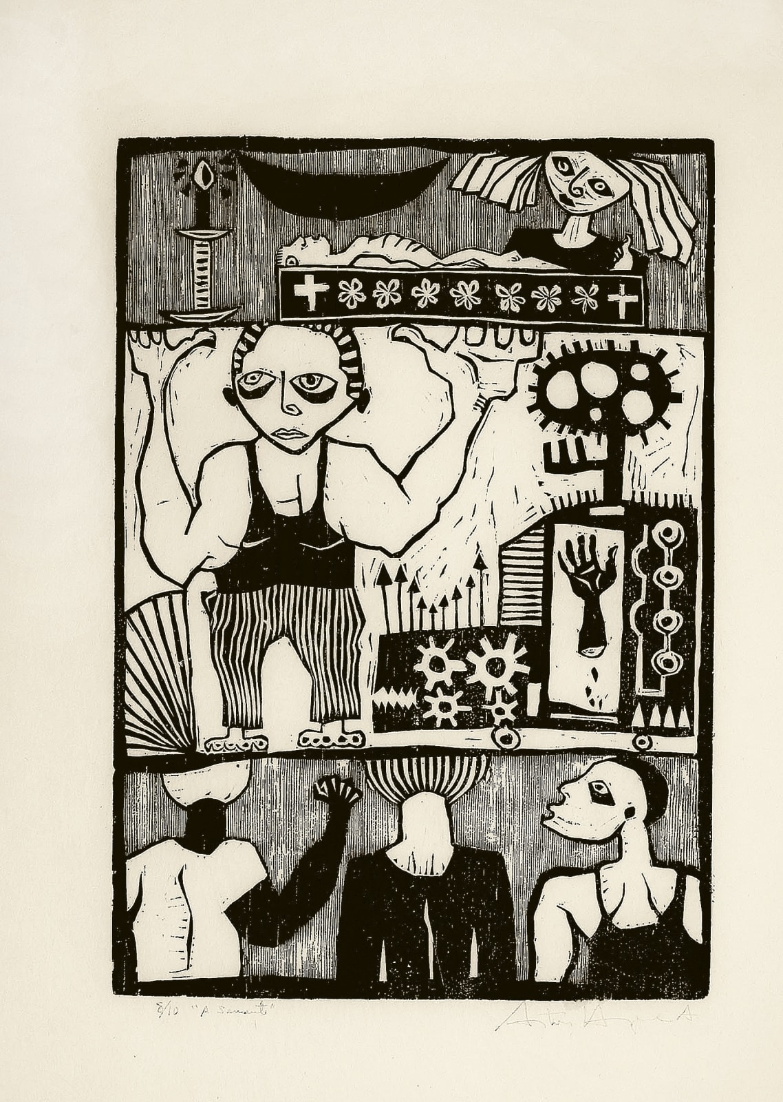 Antonio Henrique Amaral, A semente, 1961
