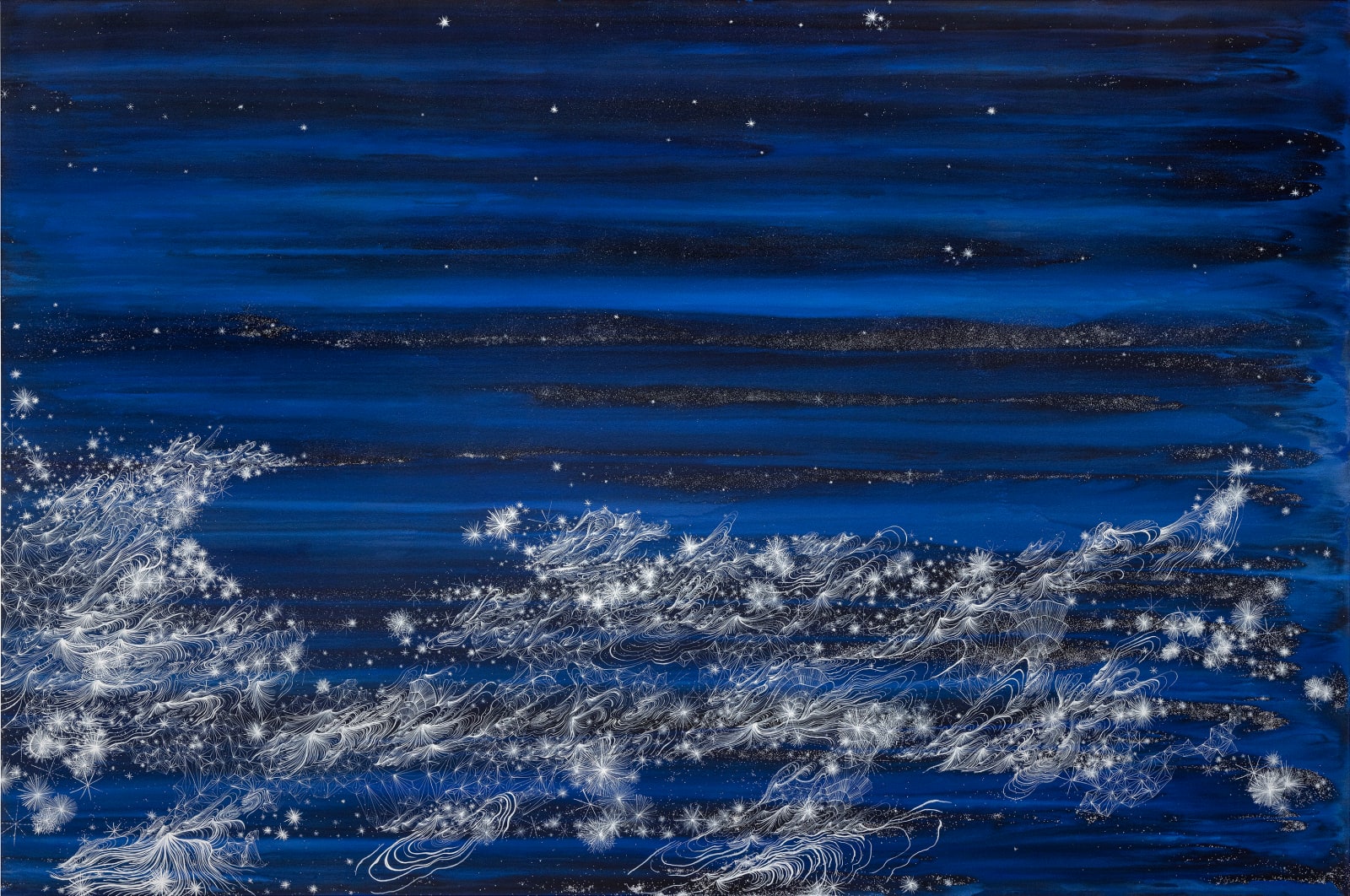 Sandra Cinto, Untitled (from the series Nights of Hope in Maçarico City), 2022