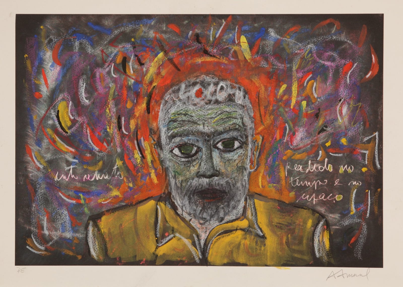 Antonio Henrique Amaral, AUTO RETRATO, PERDIDO NO TEMPO E NO ESPAÇO, 2006
