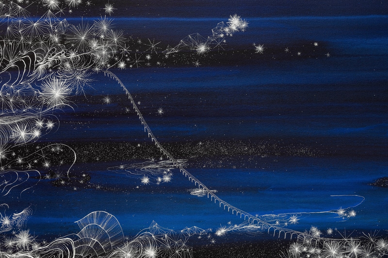 Sandra Cinto, Untitled (from the series Nights of Hope in Maçarico City) , 2022