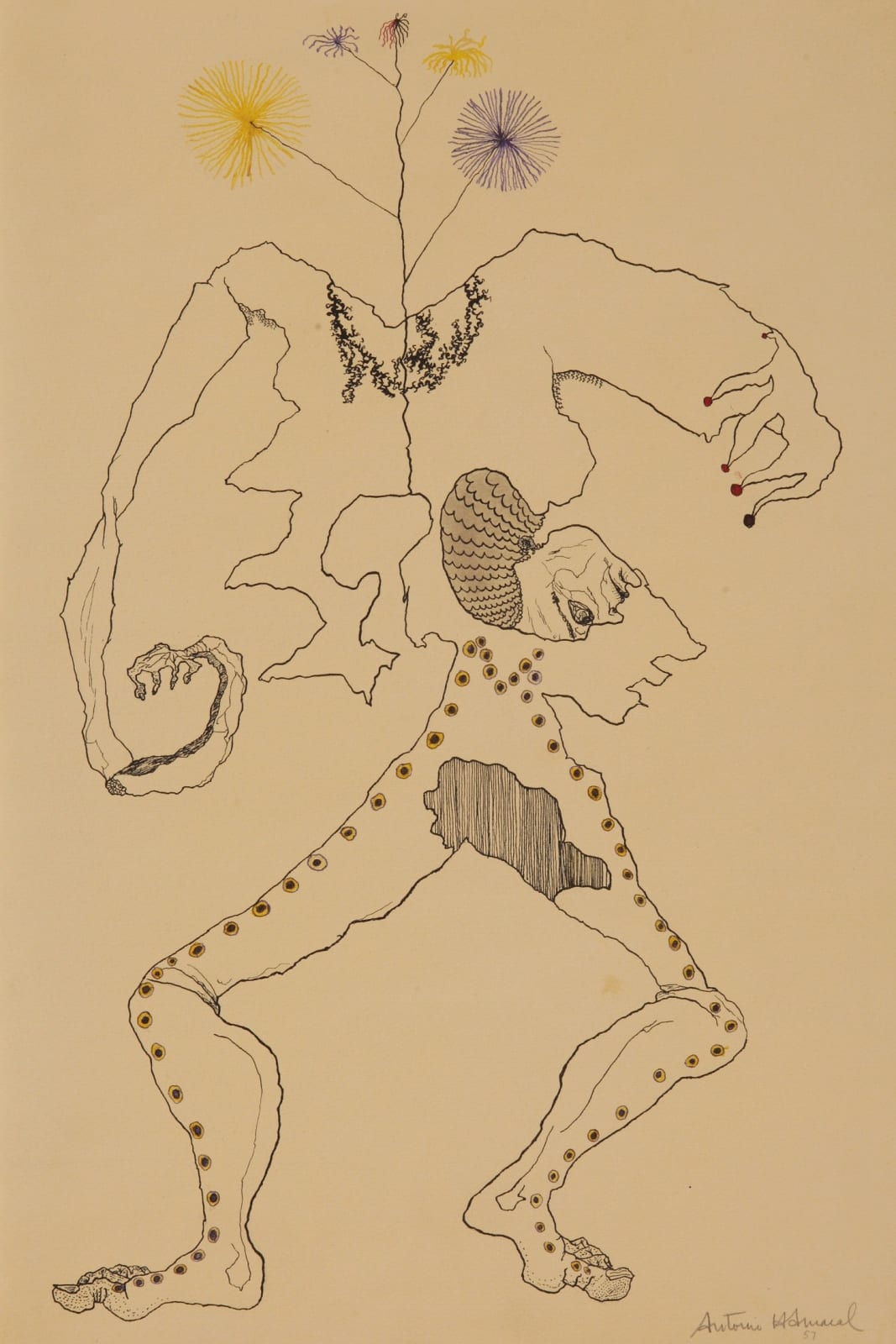 Antonio Henrique Amaral, Untitled, 1957