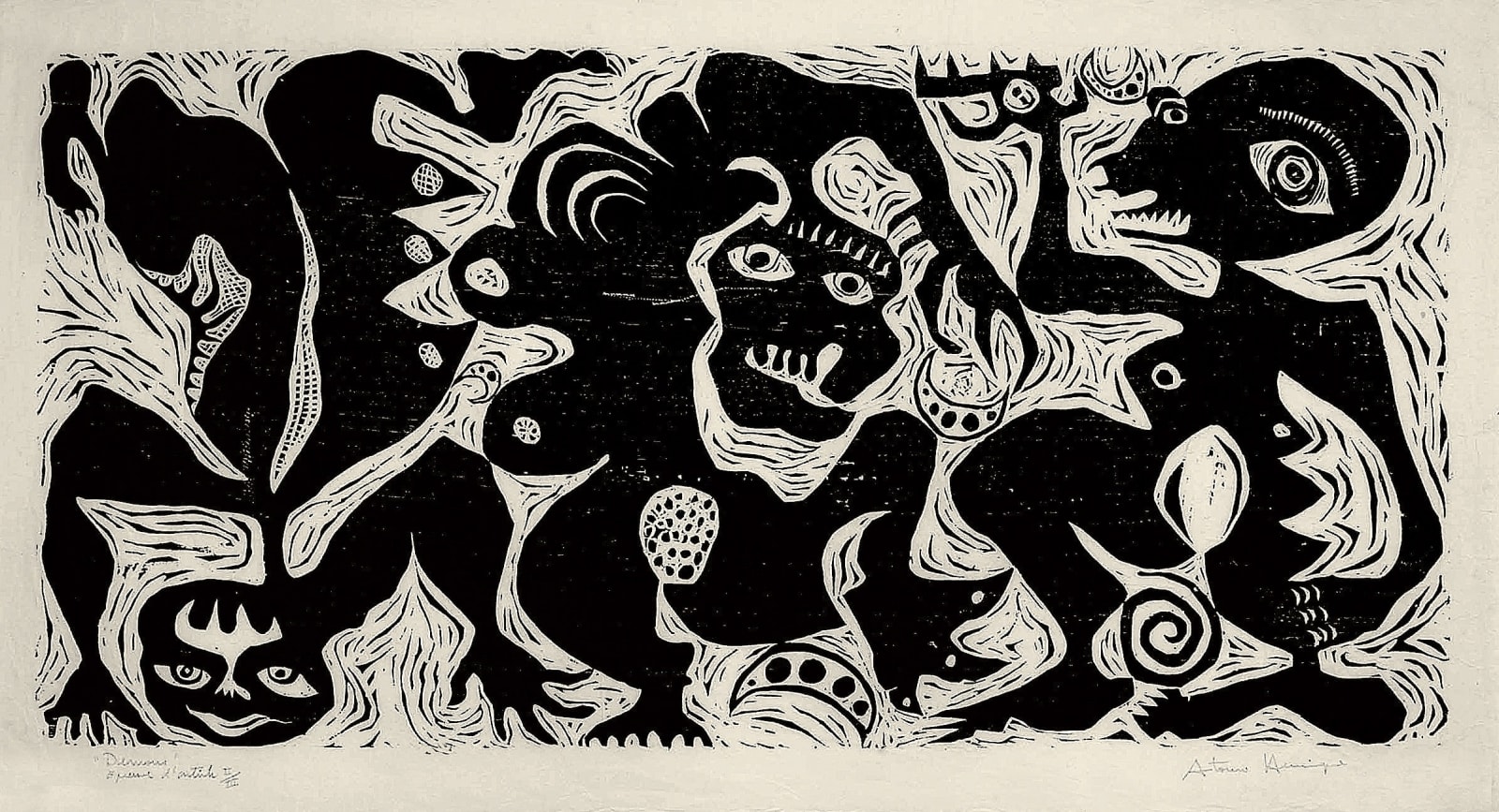 Antonio Henrique Amaral, Demônios, 1960