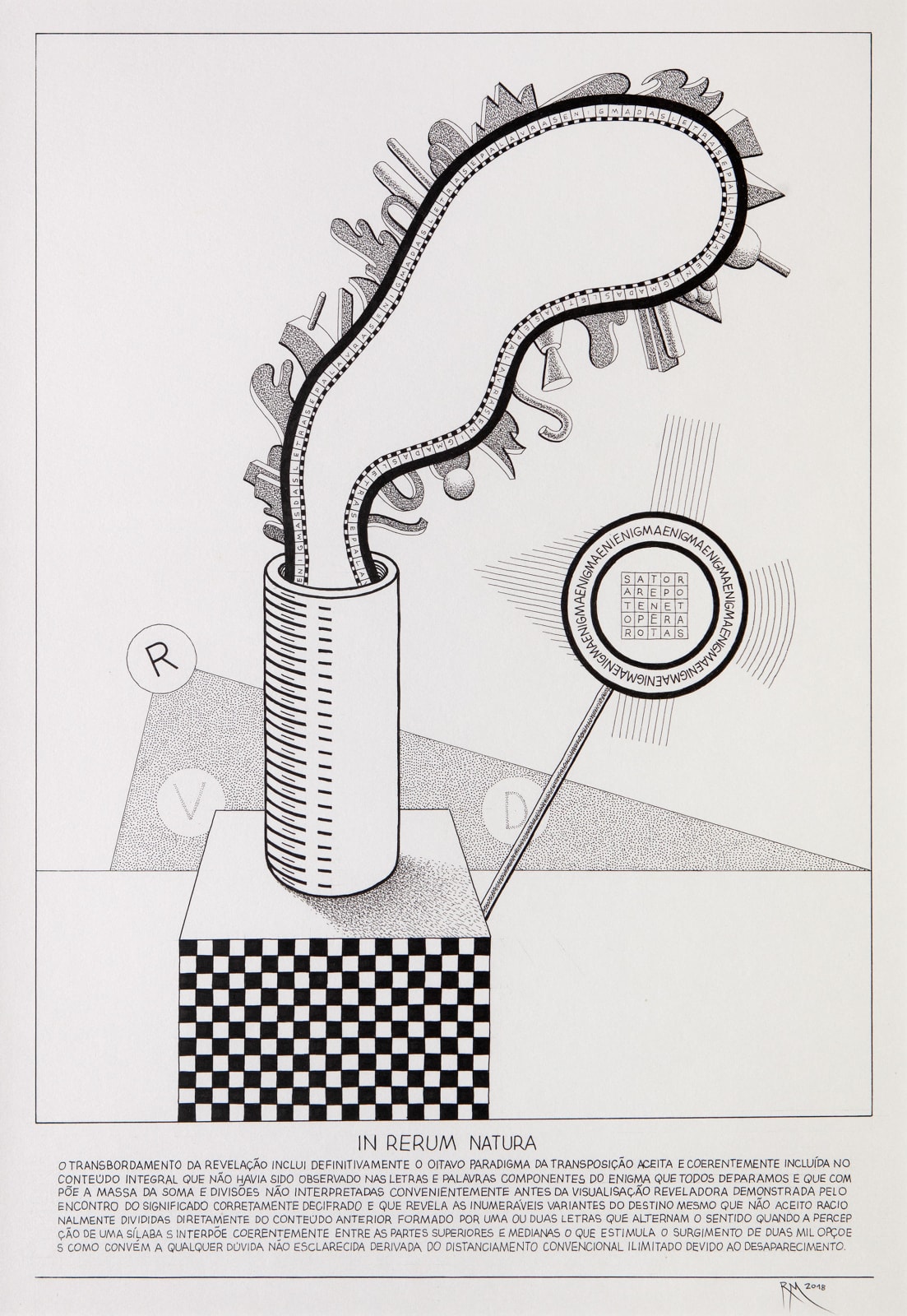 Roberto Magalhães, In Rerum Natura, 2018