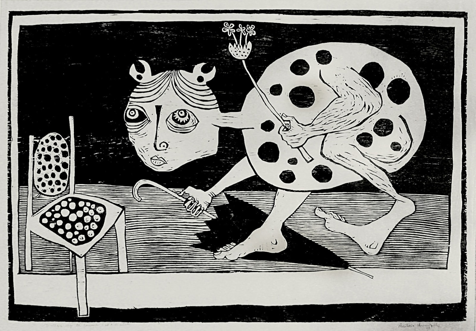 Antonio Henrique Amaral, O alegre anjo da loucura, 1963